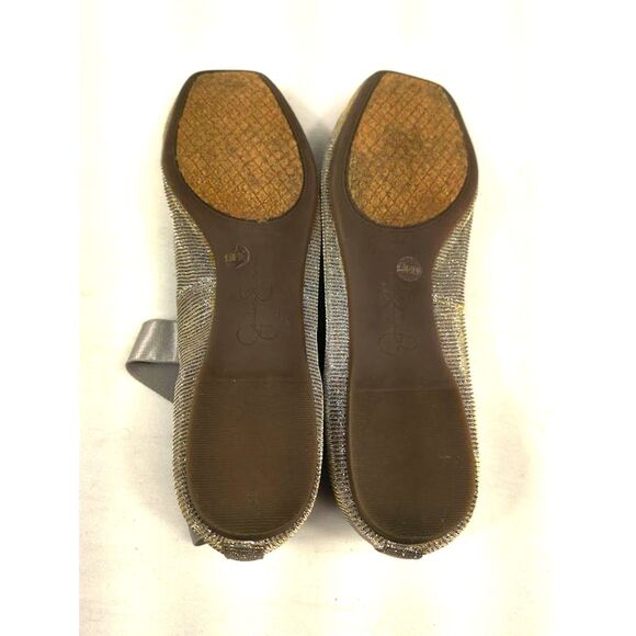 Women's Jessica Simpson Mandalaye Metallic Ballet Flats US Size 8.5M - Picture 5 of 5